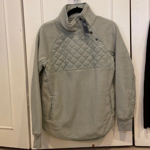 Abercrombie Asymmetrical Snap-Up Fleece